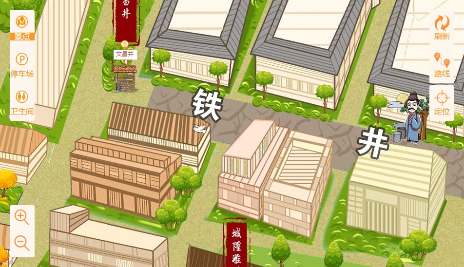 郓城智慧景区：手绘地图与语音导览的完美融合